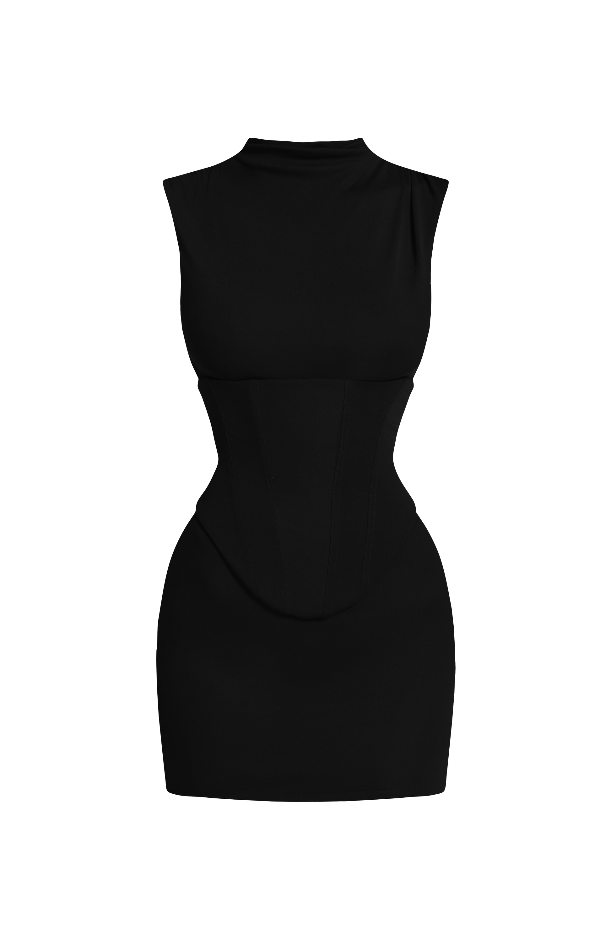 Soline Mini Dress - Black