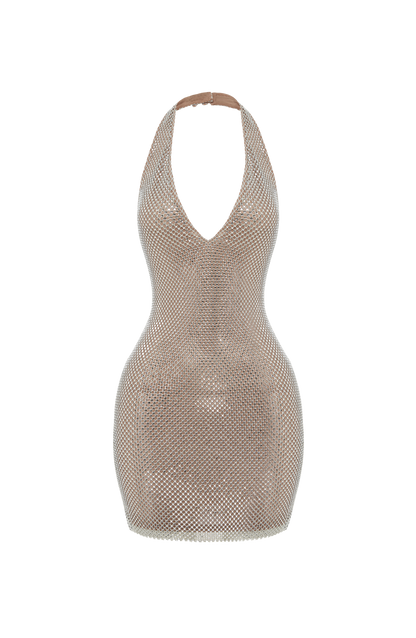 Starla Mini Dress - Gold