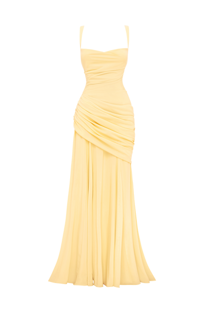 Sura Maxi Dress - Lemon