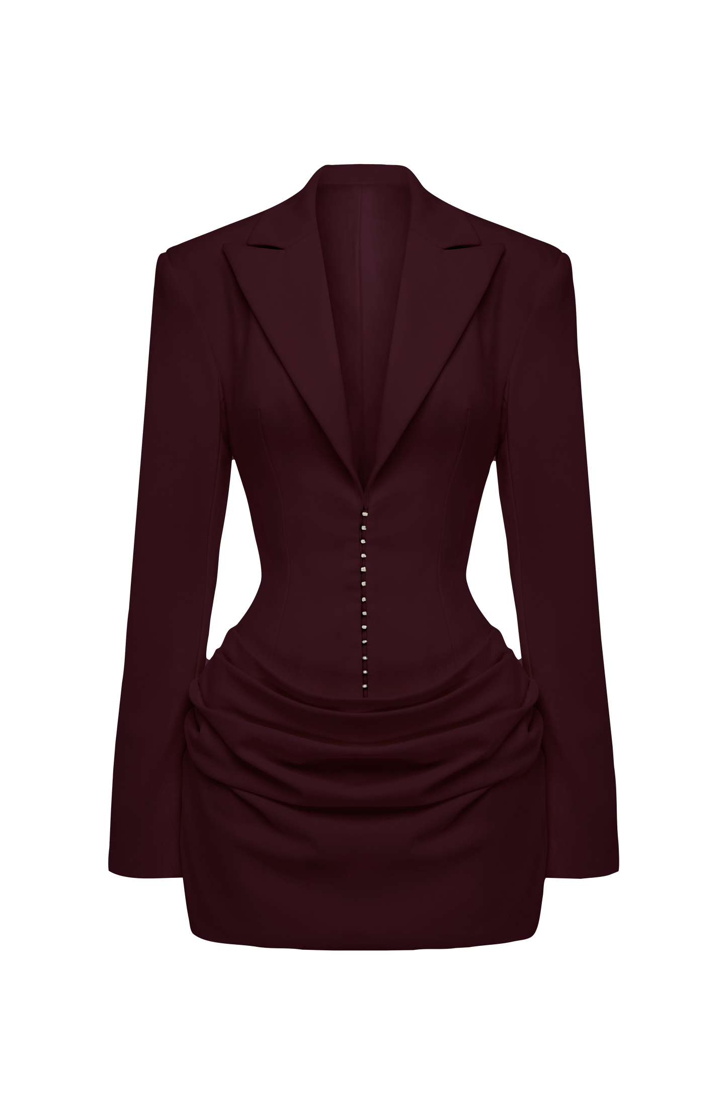 Susie Mini Dress - Plum