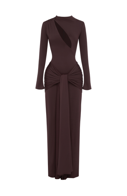 Tahnee Maxi Dress - Plum