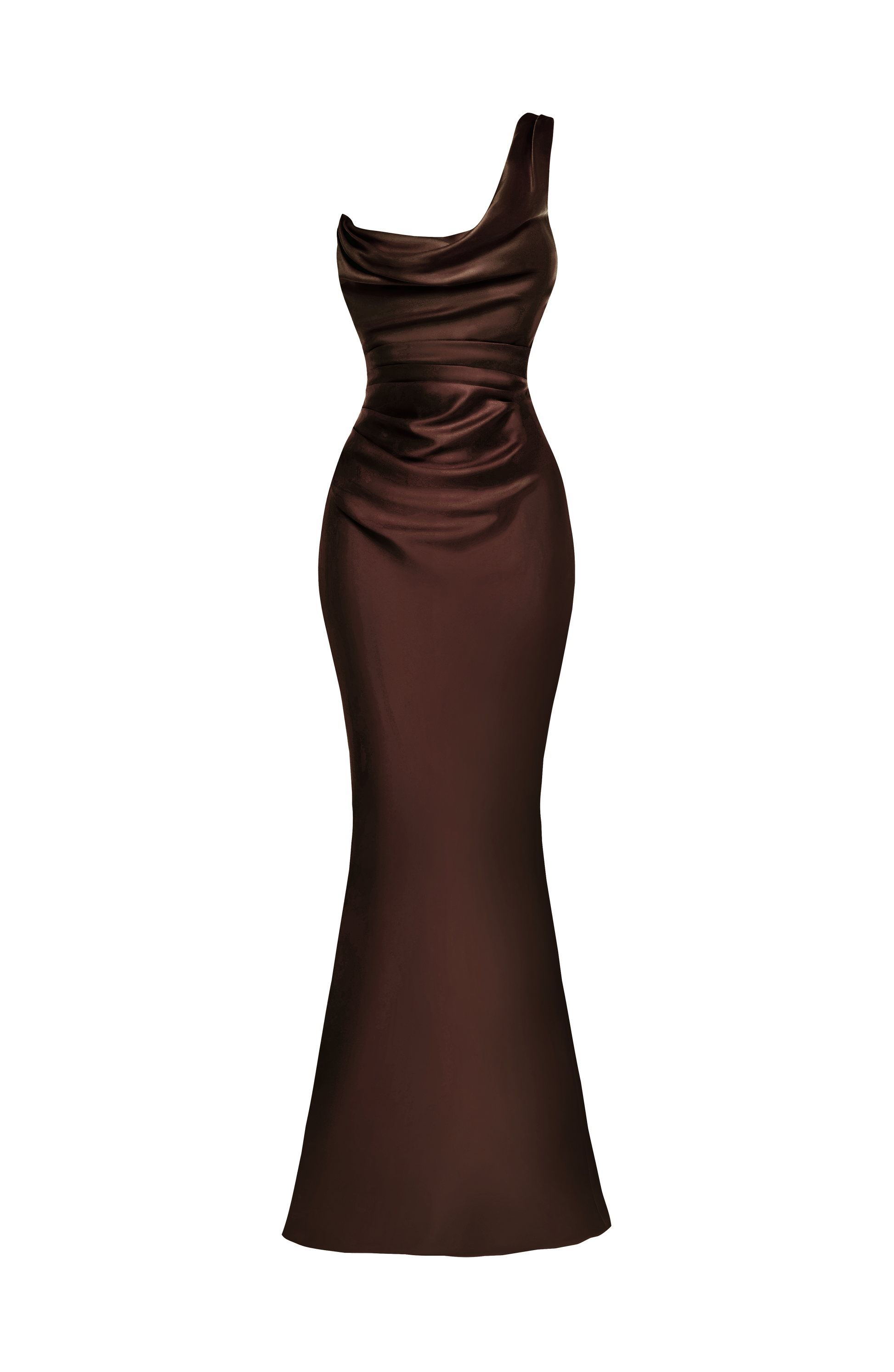 Thalassa Maxi Dress - Plum Brown
