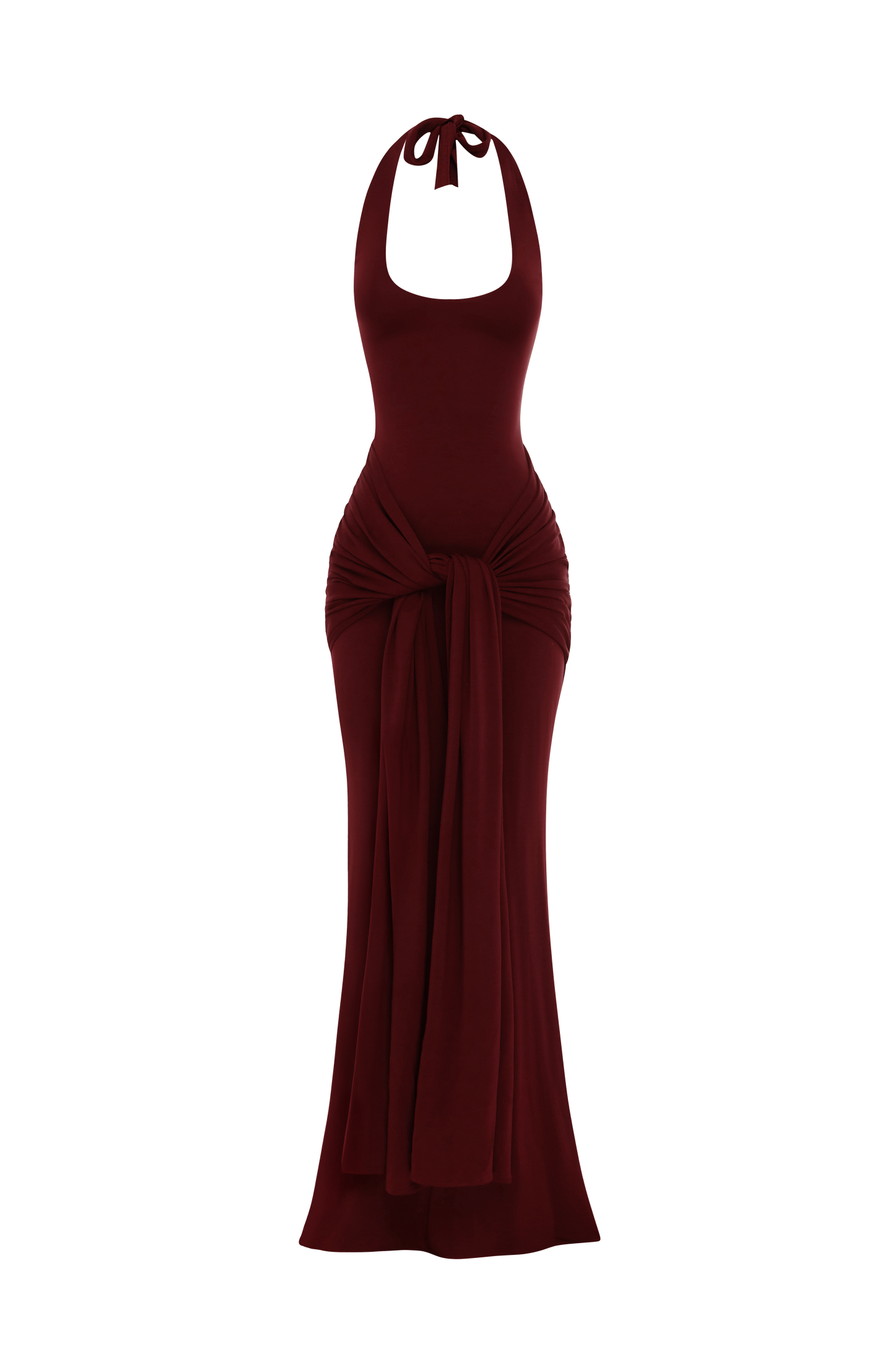 Veneda Maxi Dress - Cherry Lacquer