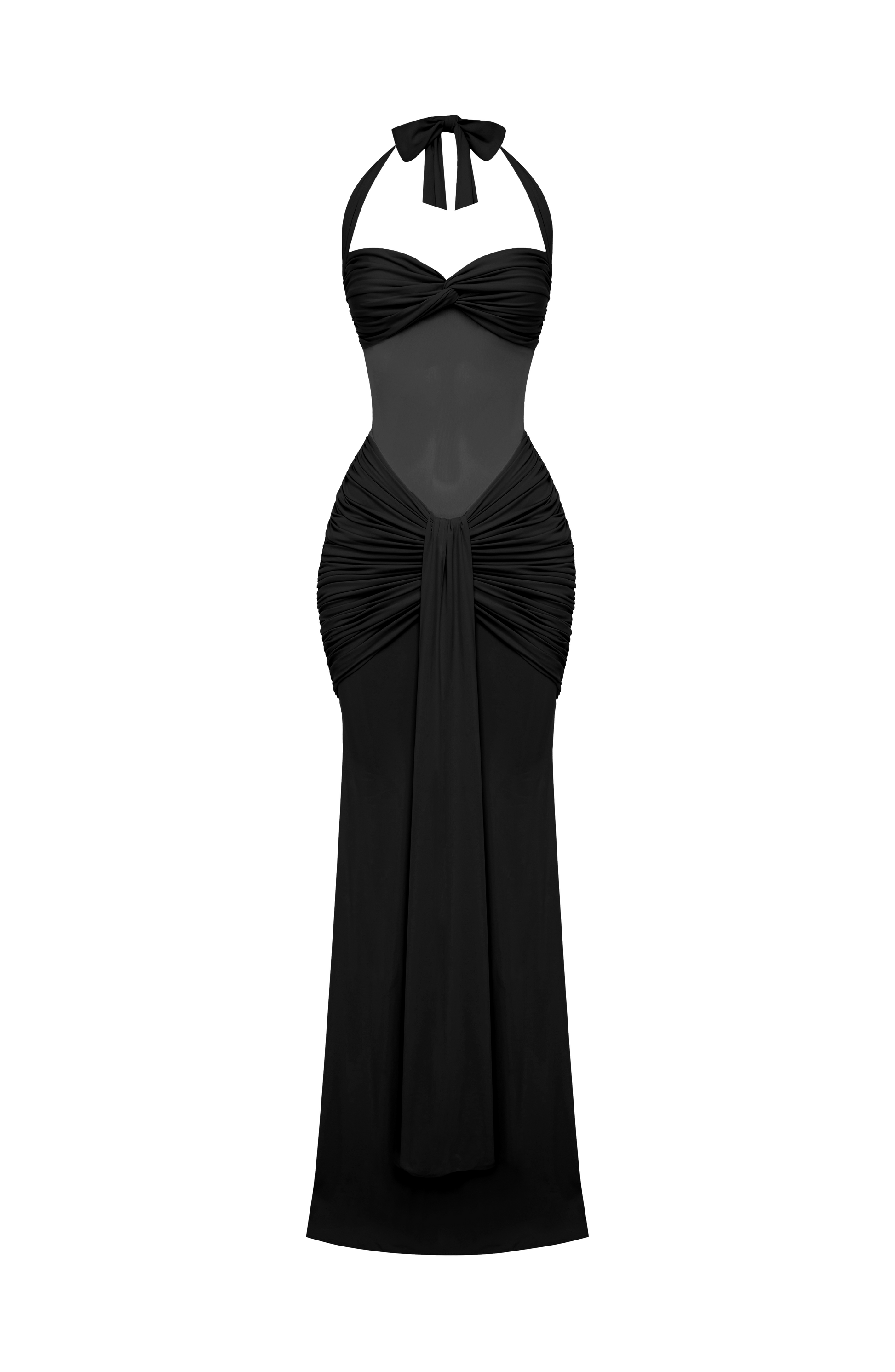 Vixen Maxi Dress - Black