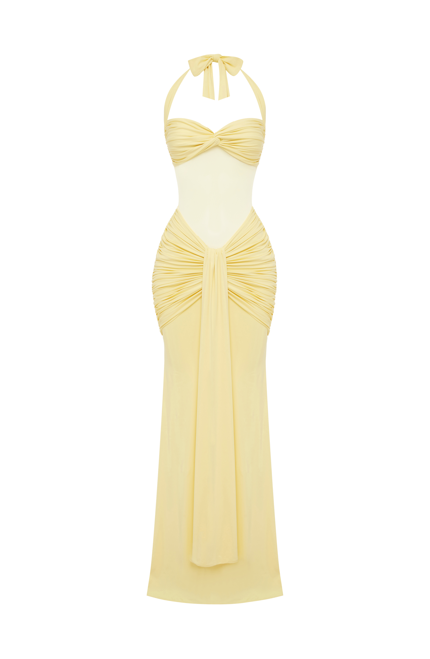 Vixen Maxi Dress - Lemon