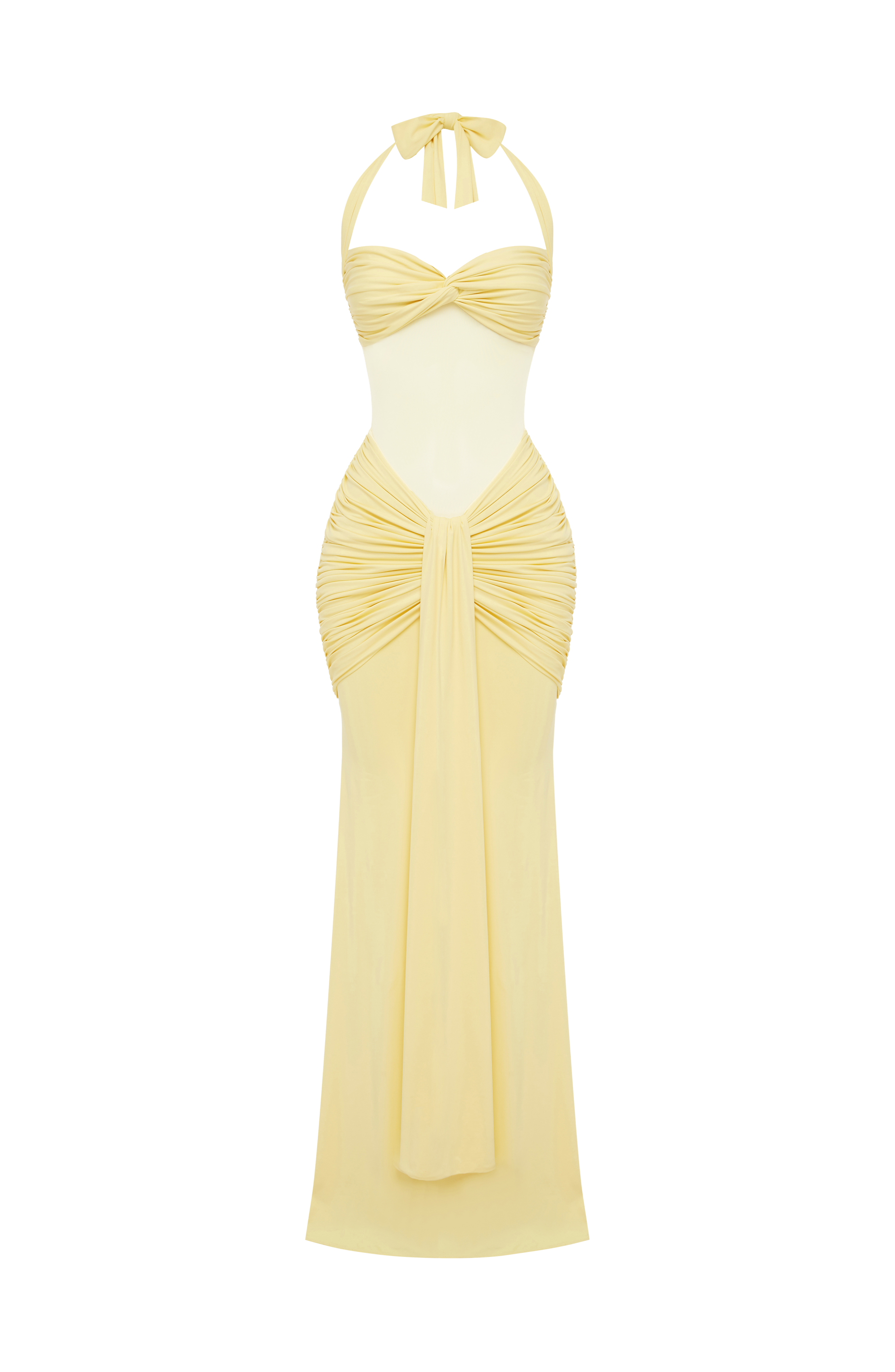 Vixen Maxi Dress - Lemon