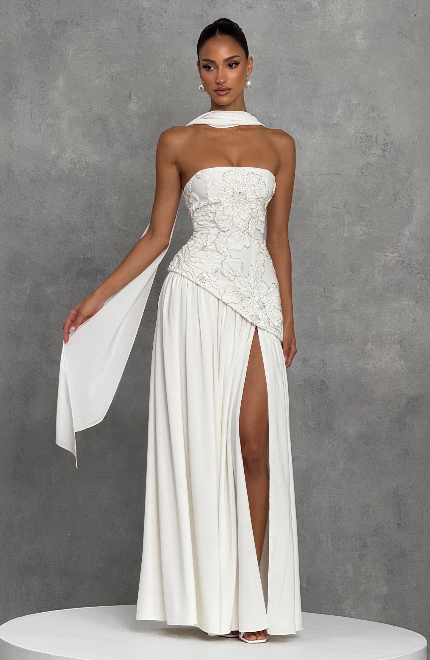 Anneliese Maxi Dress - Ivory