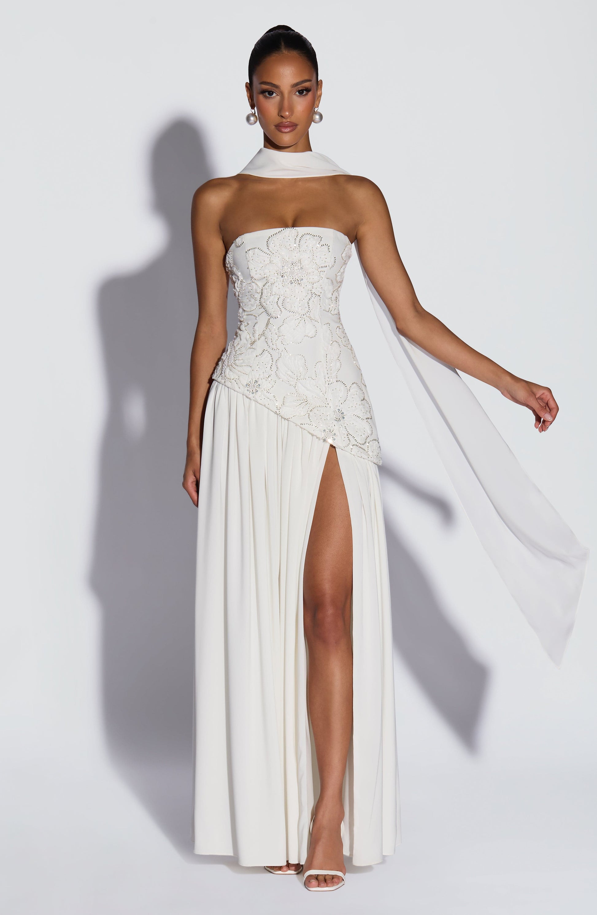 Anneliese Maxi Dress - Ivory