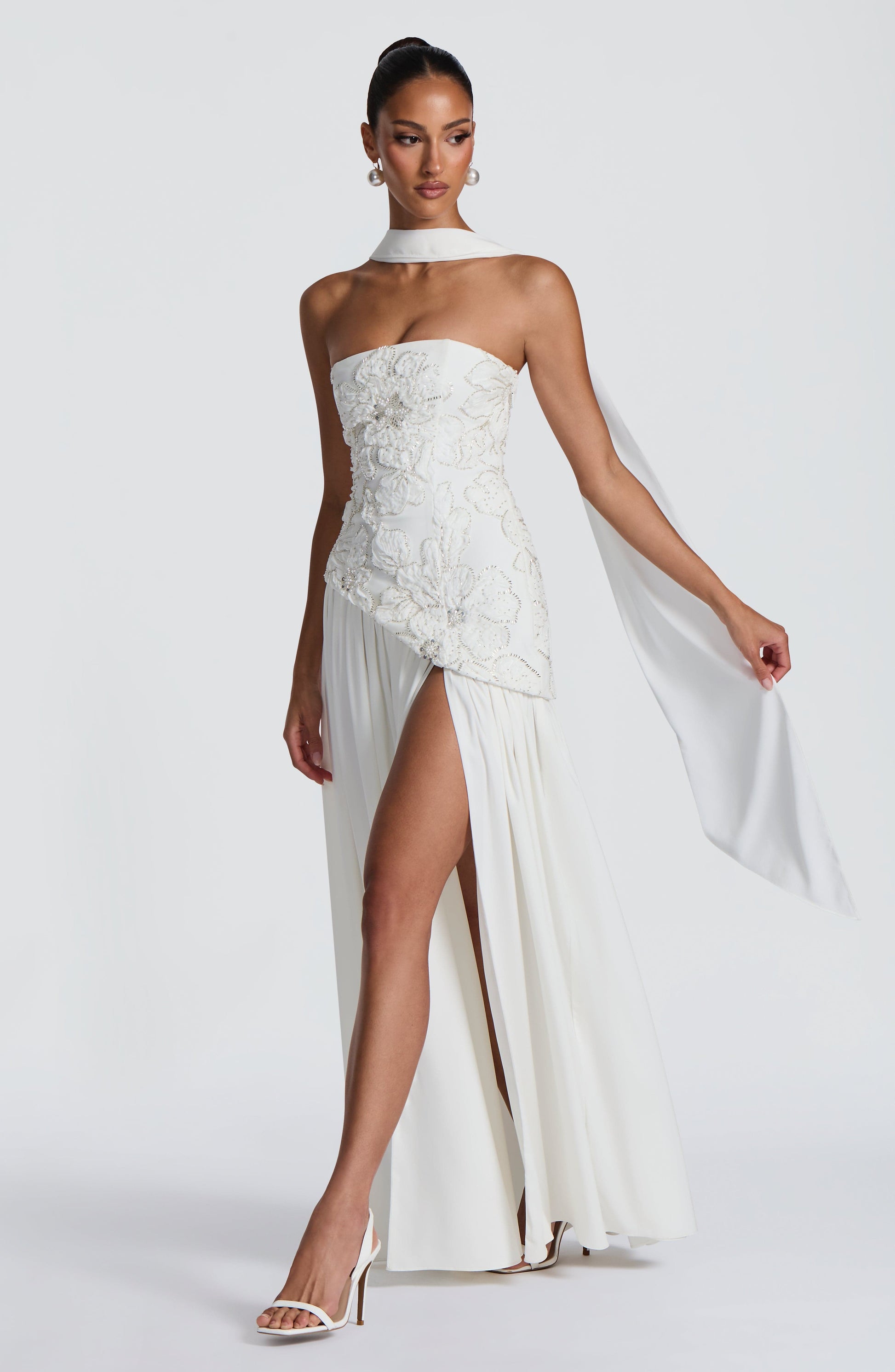 Anneliese Maxi Dress - Ivory