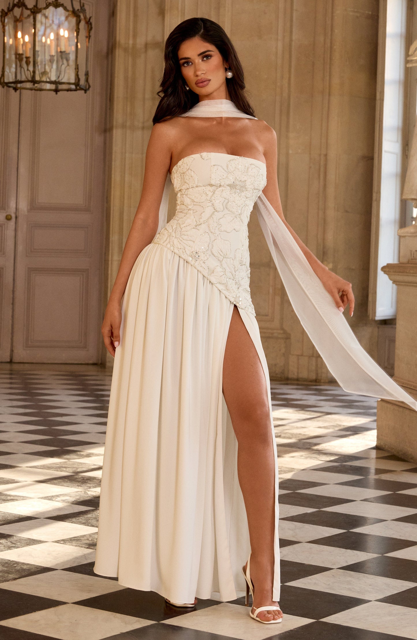 Anneliese Maxi Dress - Ivory