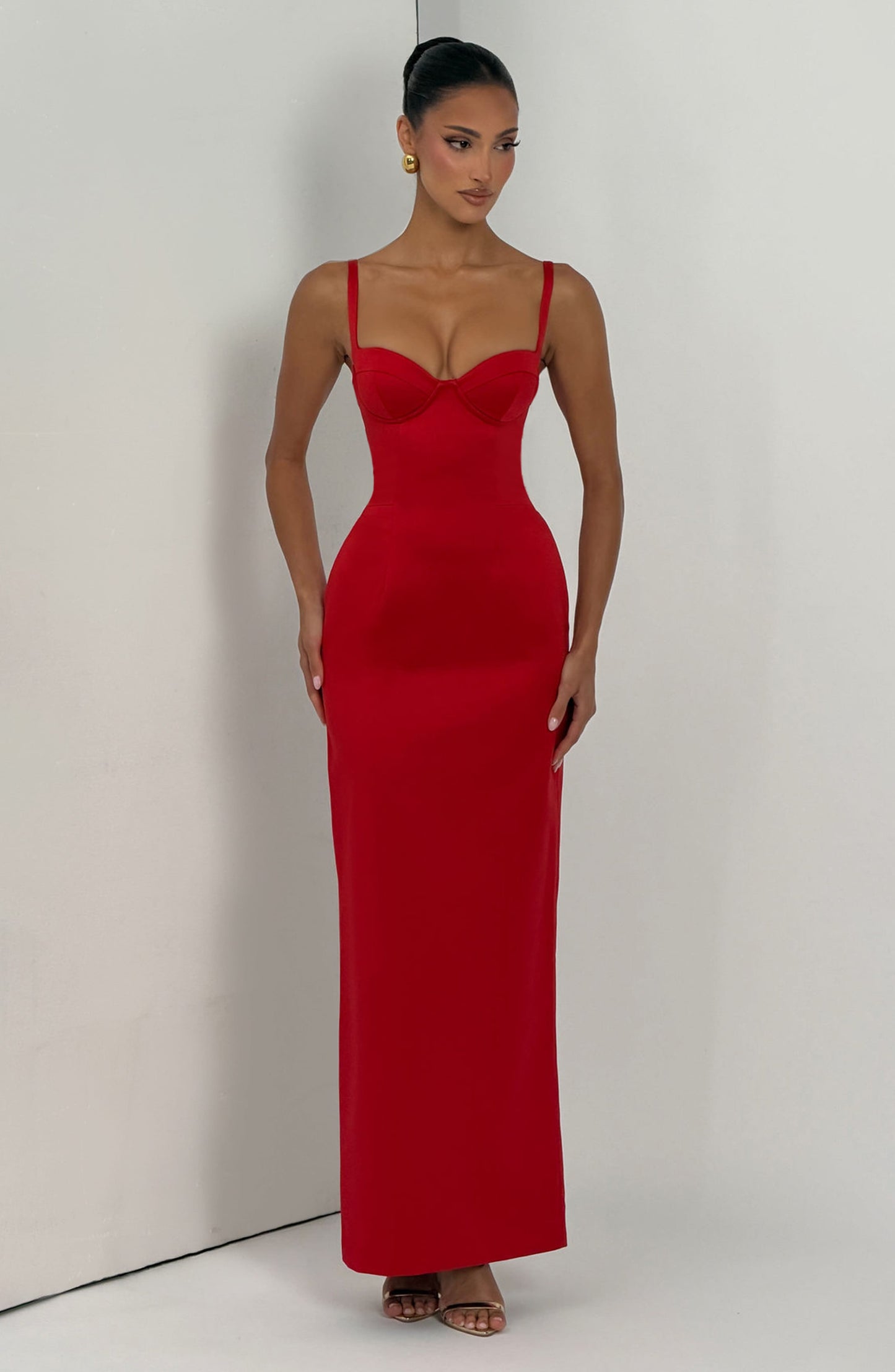 Bennett Maxi Dress - Red