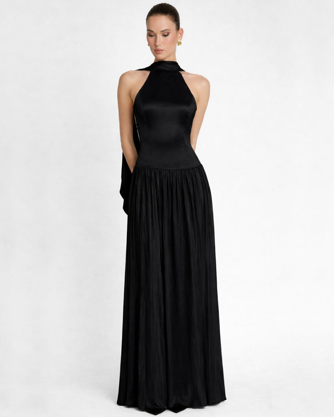 Calanthe Maxi Dress Black
