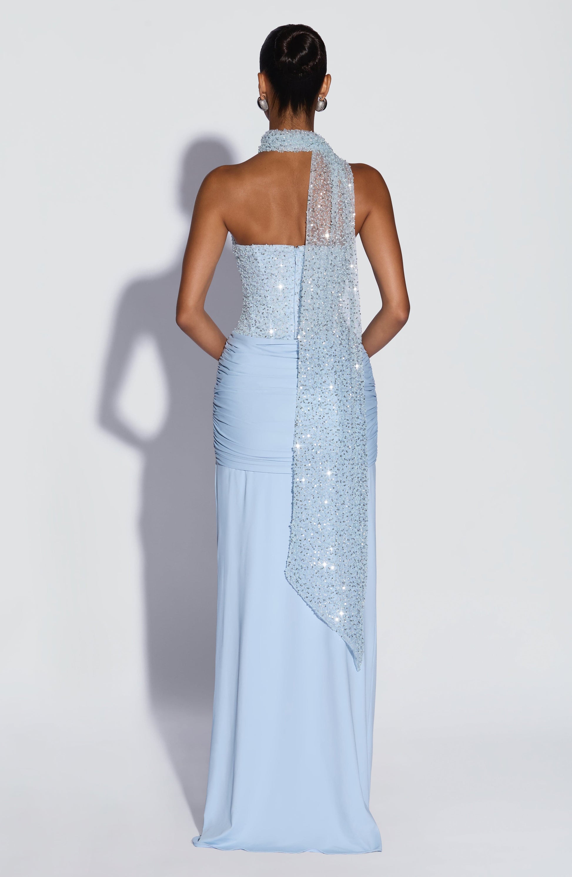 Carina Maxi Dress - Glacier Blue