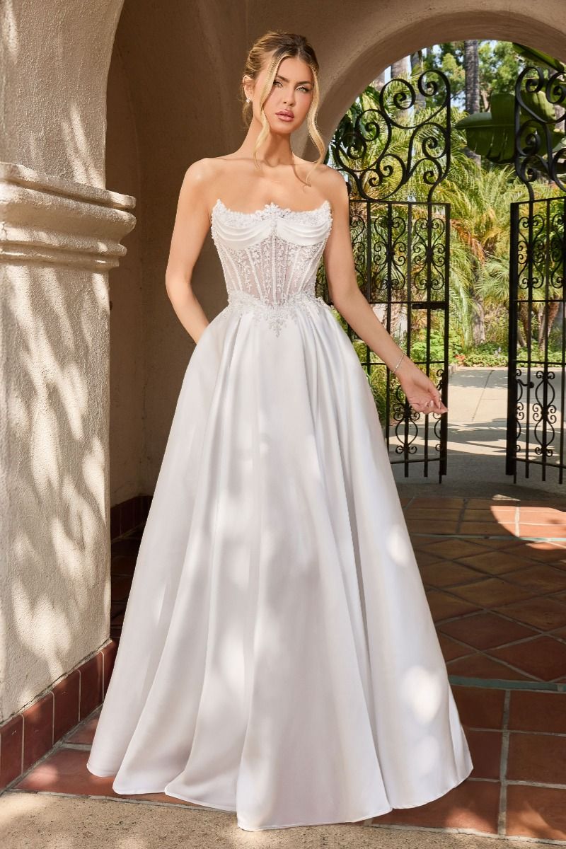 Nikki Gown A- Mikado Bridal Dress