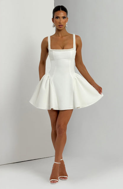 Christie Mini Dress - Ivory