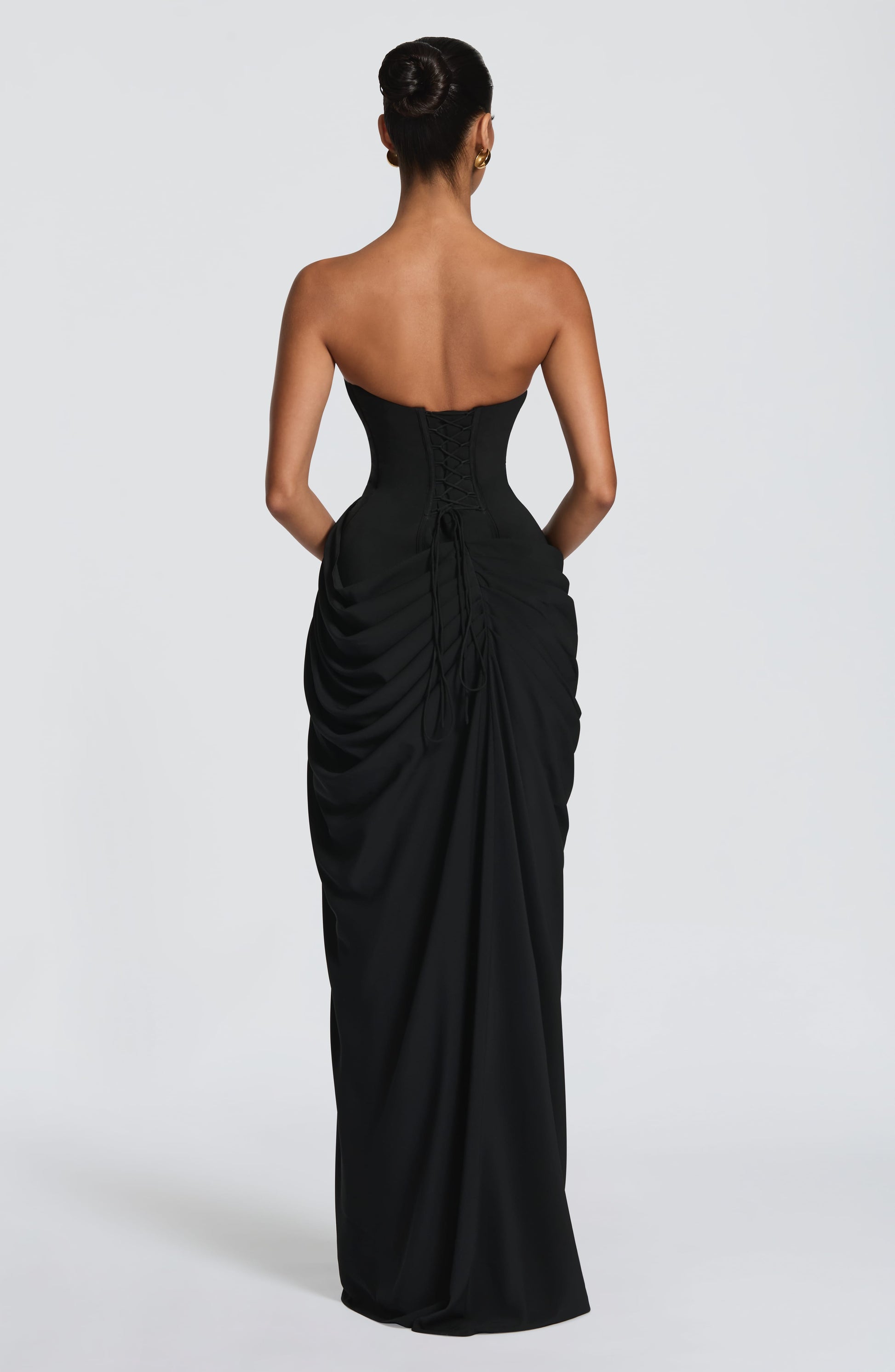 Cyra Maxi Dress - Black