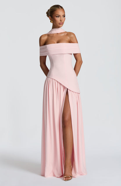 Delilah Maxi Dress - Blush