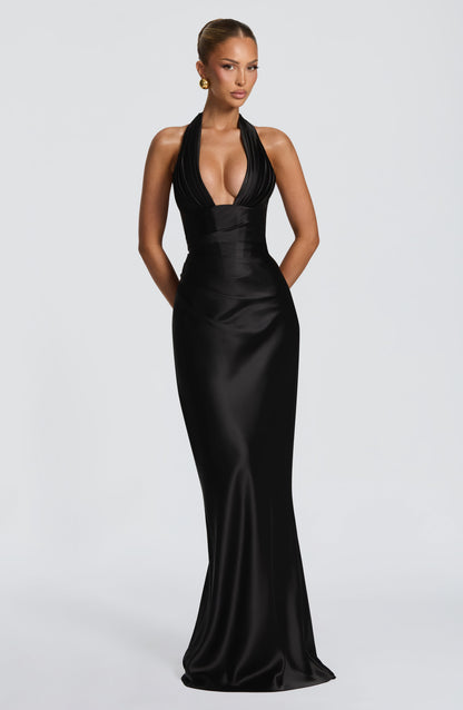 Elowen Maxi Dress - Black