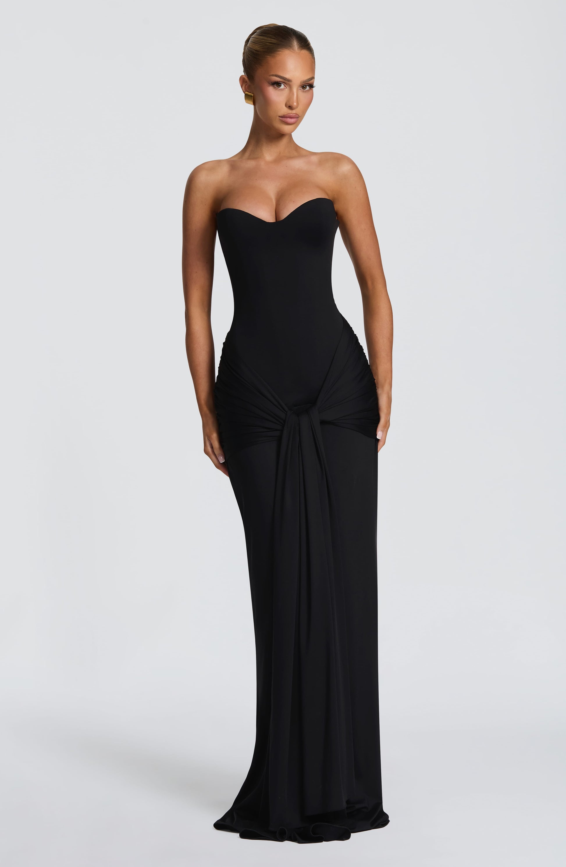 Gia Maxi Dress - Black