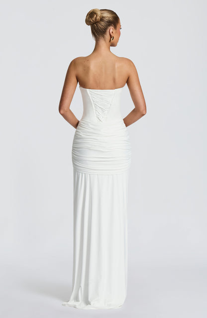 Gia Maxi Dress - Ivory