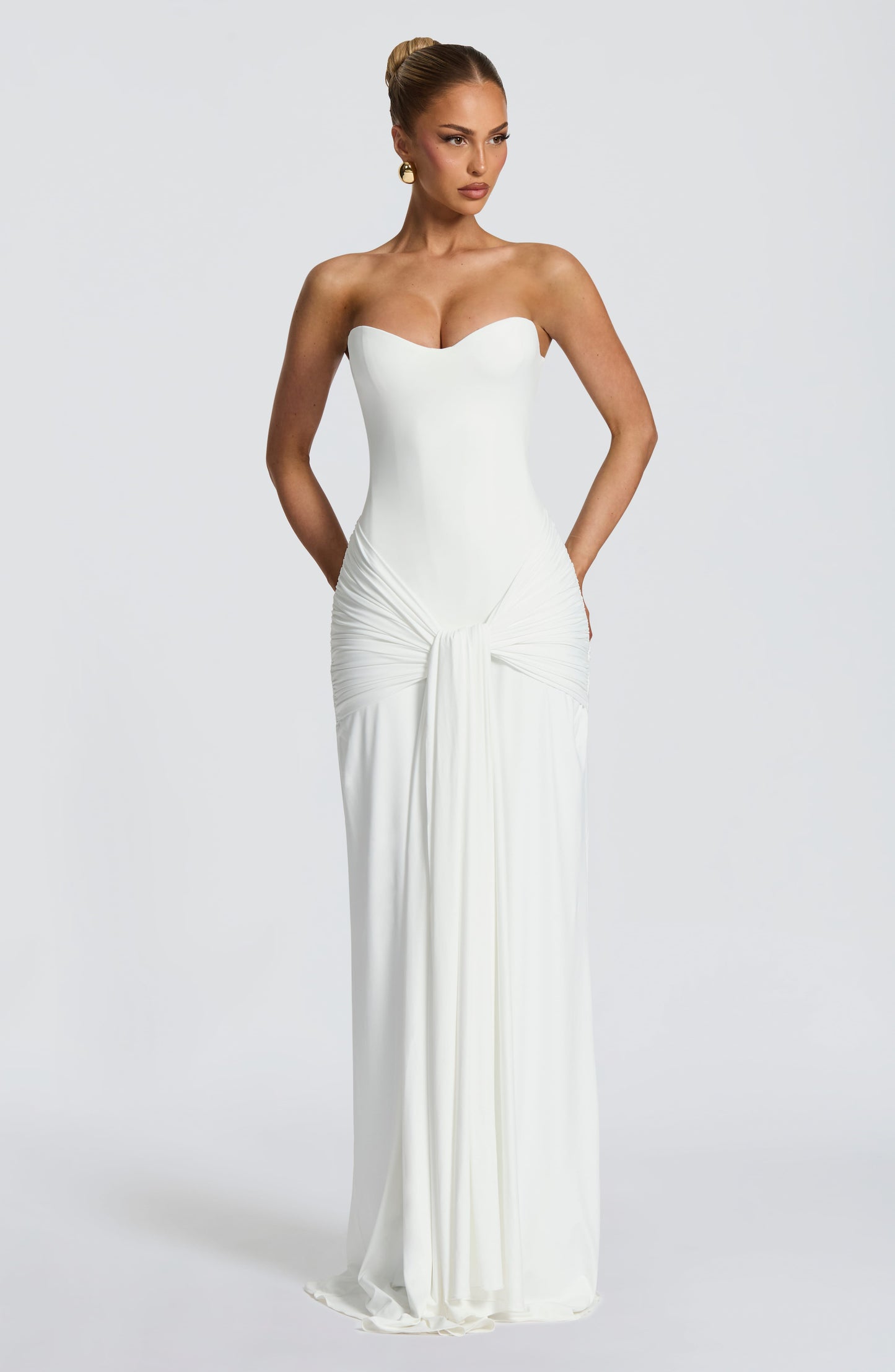 Gia Maxi Dress - Ivory
