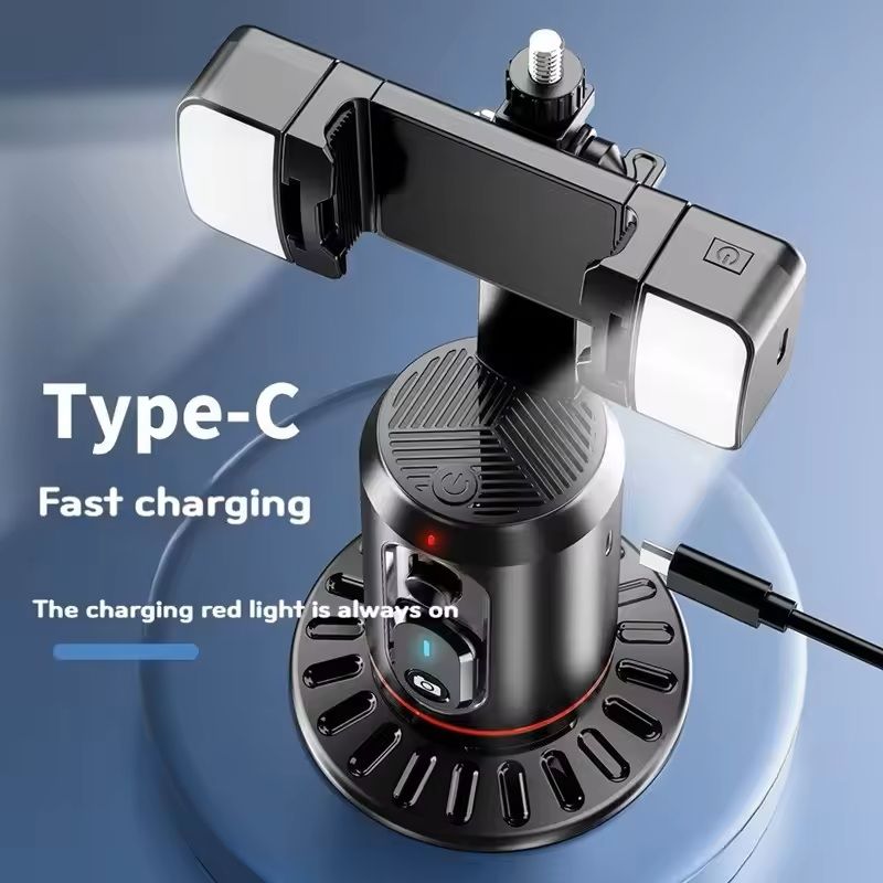 360 Degree Auto Tracking Selfie Stick With Gimbal Stabilizer And Remote Control 3