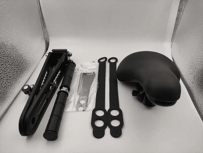 FrontMounted Adjustable Child Bike Seat With Safety Handlebar And Foot Pedals 4