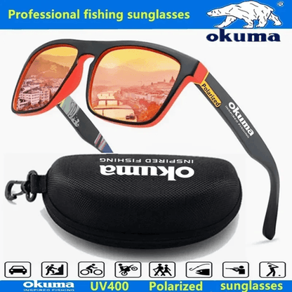 Okuma Polarized UV400 Sunglasses  Lightweight AntiGlare Eyewear For Outdoor Adventures 5
