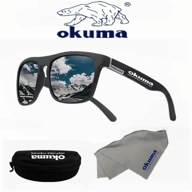 Okuma Polarized UV400 Sunglasses  Lightweight AntiGlare Eyewear For Outdoor Adventures 4