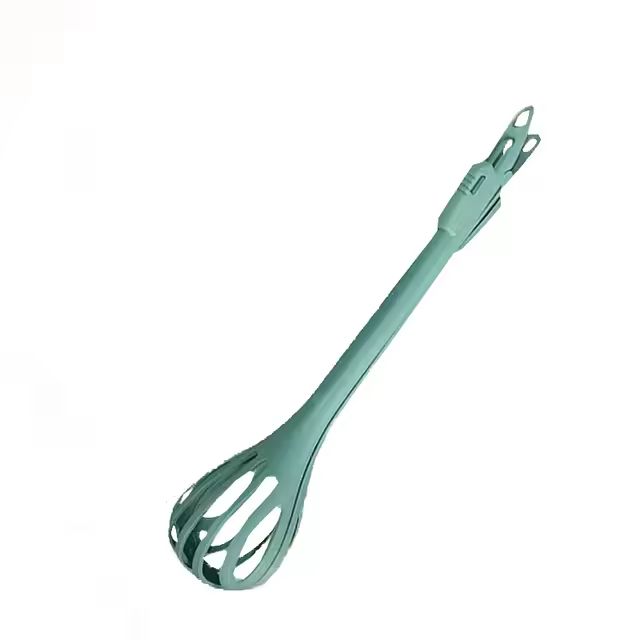 2in1 Multifunctional Egg Beater  Pasta Tongs  Manual Kitchen Whisk And Food Clip 6