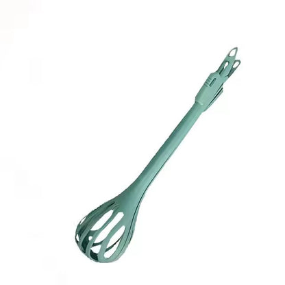 2in1 Multifunctional Egg Beater  Pasta Tongs  Manual Kitchen Whisk And Food Clip 6