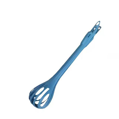2in1 Multifunctional Egg Beater  Pasta Tongs  Manual Kitchen Whisk And Food Clip 8