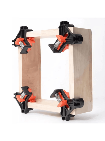 Precision 90 Degree Right Angle Woodworking Clamp Heavy Duty Corner Assembly Tool For Cabinets Fram 3