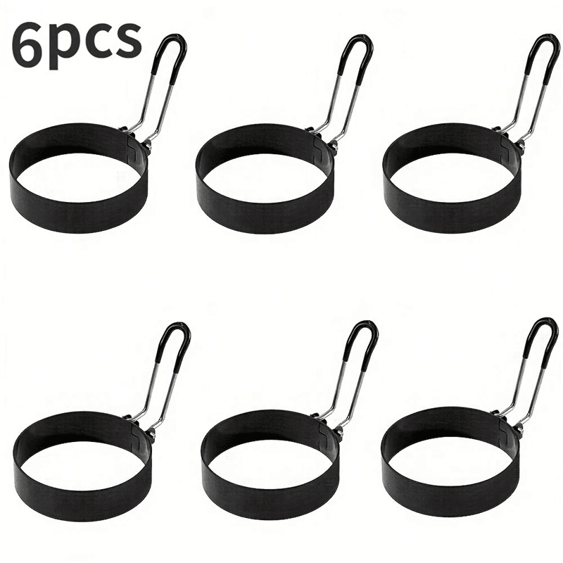Stainless Steel Nonstick Egg Rings  Perfect Round Eggs Every Time 7