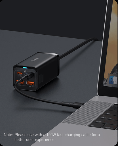 Baseus GaN3 Pro 100W Desktop Charger With USBC And USBA Ports 3