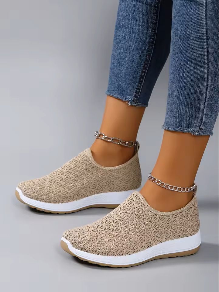 Womens Breathable Mesh SlipOn Sneakers For Summer Comfort 6