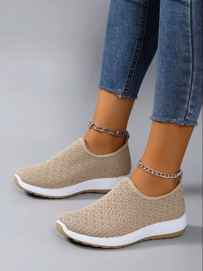Womens Breathable Mesh SlipOn Sneakers For Summer Comfort 6