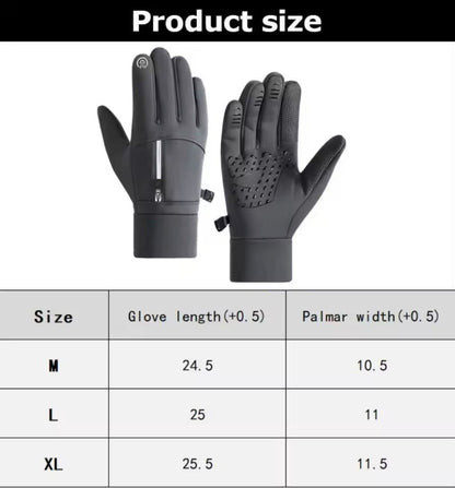 Waterproof Thermal Winter Gloves For Running Cycling And Outdoor Work 3