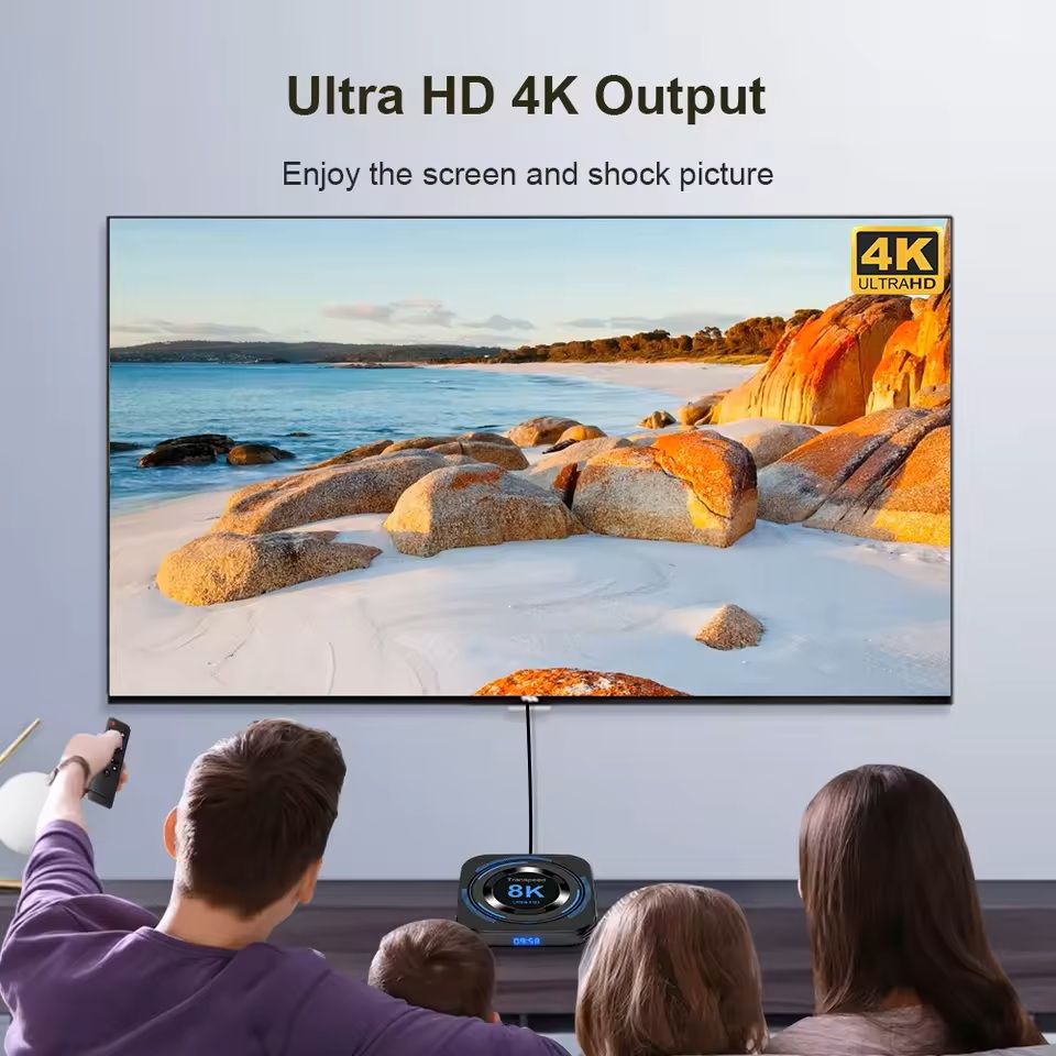 Android 12 TV Box With 8K Streaming And Voice Control 3