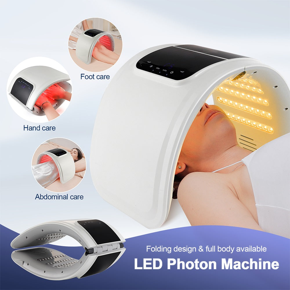 Professional 7 Colors PDT LED Mask Facial Red Light Therapy Skin Rejuvenation Device & Face Lift Wrinkle Beauty Machines