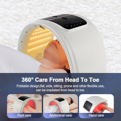 Professional 7 Colors PDT LED Mask Facial Red Light Therapy Skin Rejuvenation Device  Face Lift Wri 3