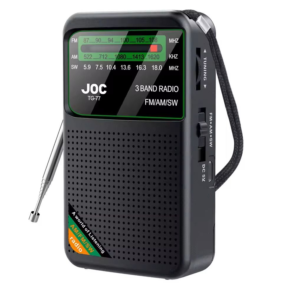 3Band Rechargeable Pocket Radio With AM FM SW And Earphone Support 9
