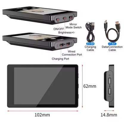 4K Wired Selfie Monitor For Phone Rear Camera Vlogging 3