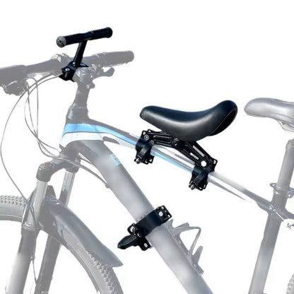 FrontMounted Kids Bike Seat With Handlebars And Foot Pedals 6