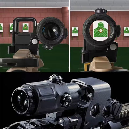 Tactical Red Dot Sight Set With 558 Holographic And GSeries Magnifier 5