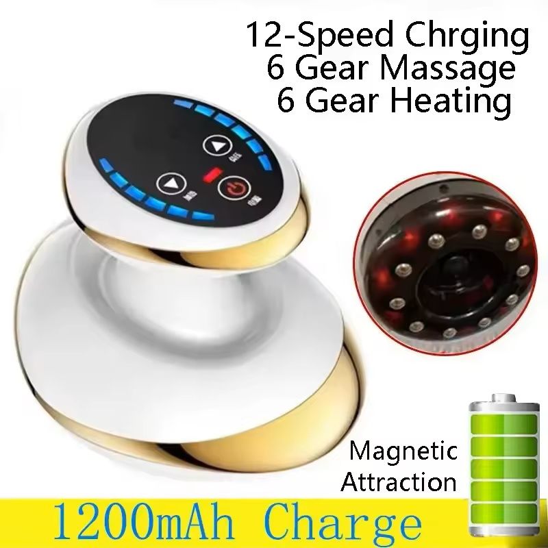 Electric Meridian Massage Brush For Abdominal And Back Therapy 6