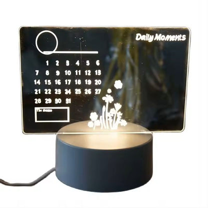 LED Message Board Night Light With USB  Rewritable  Decorative 4