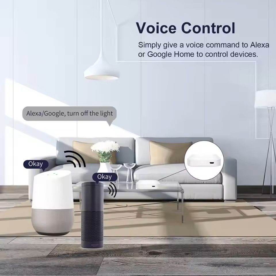 ZigBee 30 Smart Hub Gateway For Alexa And Google Assistant 1