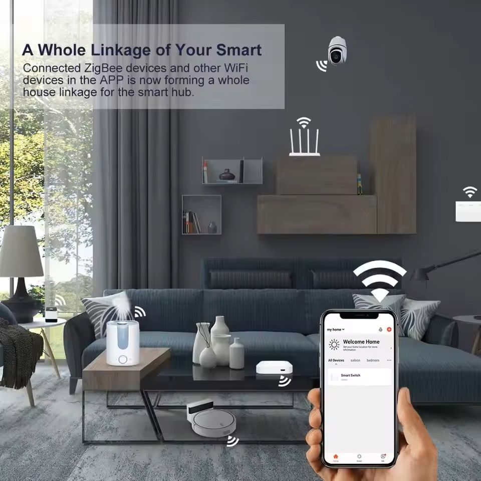 ZigBee 30 Smart Hub Gateway For Alexa And Google Assistant 3