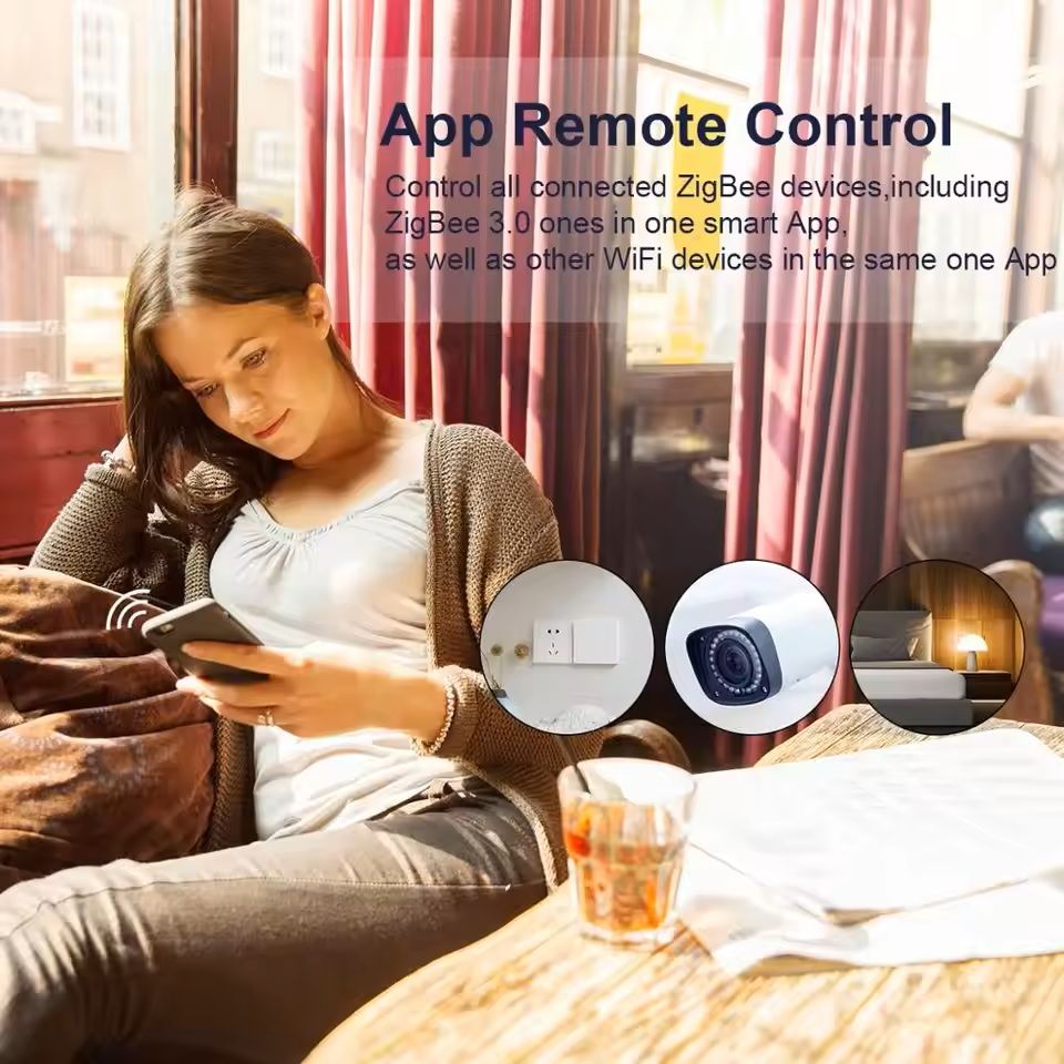 ZigBee 30 Smart Hub Gateway For Alexa And Google Assistant 4